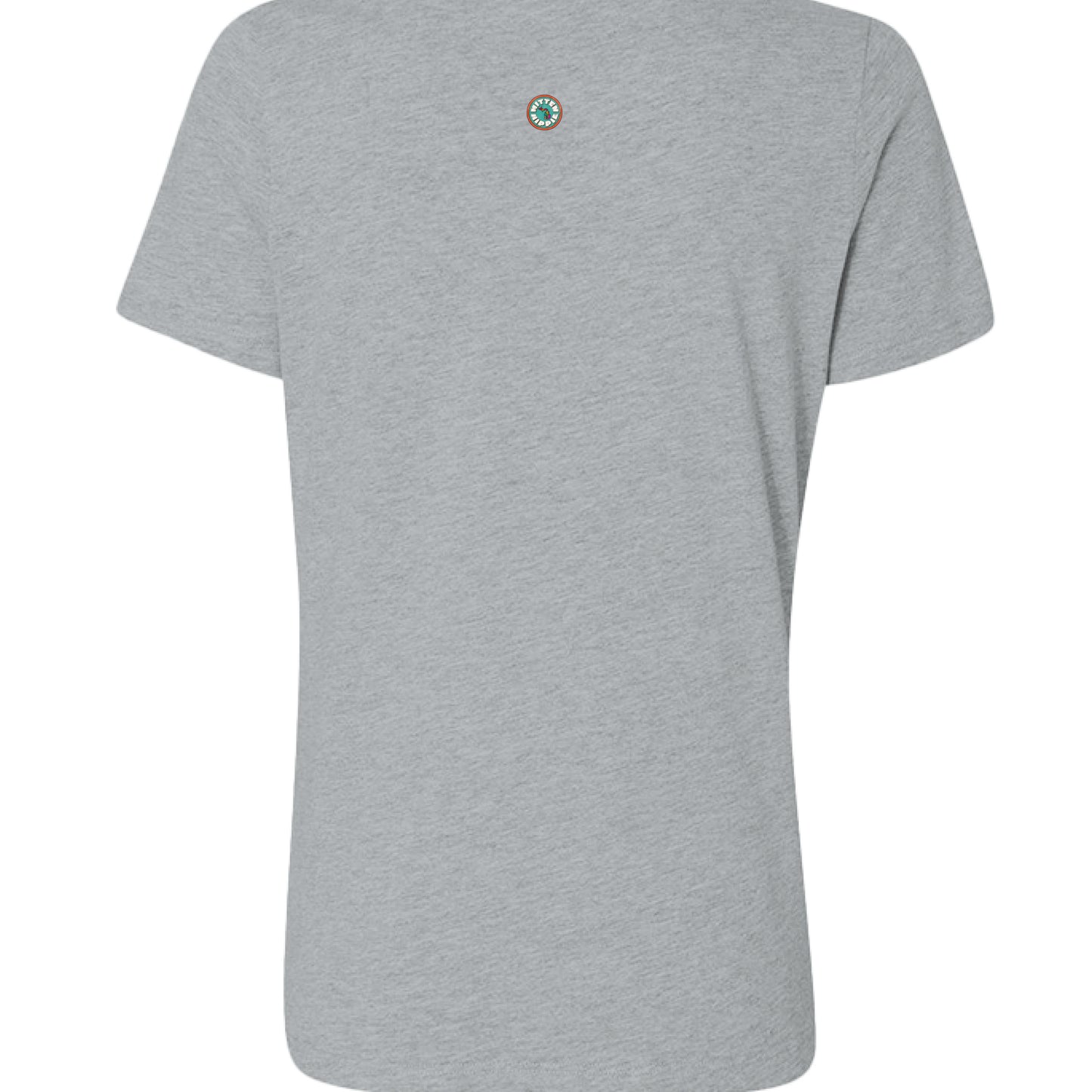 Athletic Heather - BACK with Mitten Hippie Logo