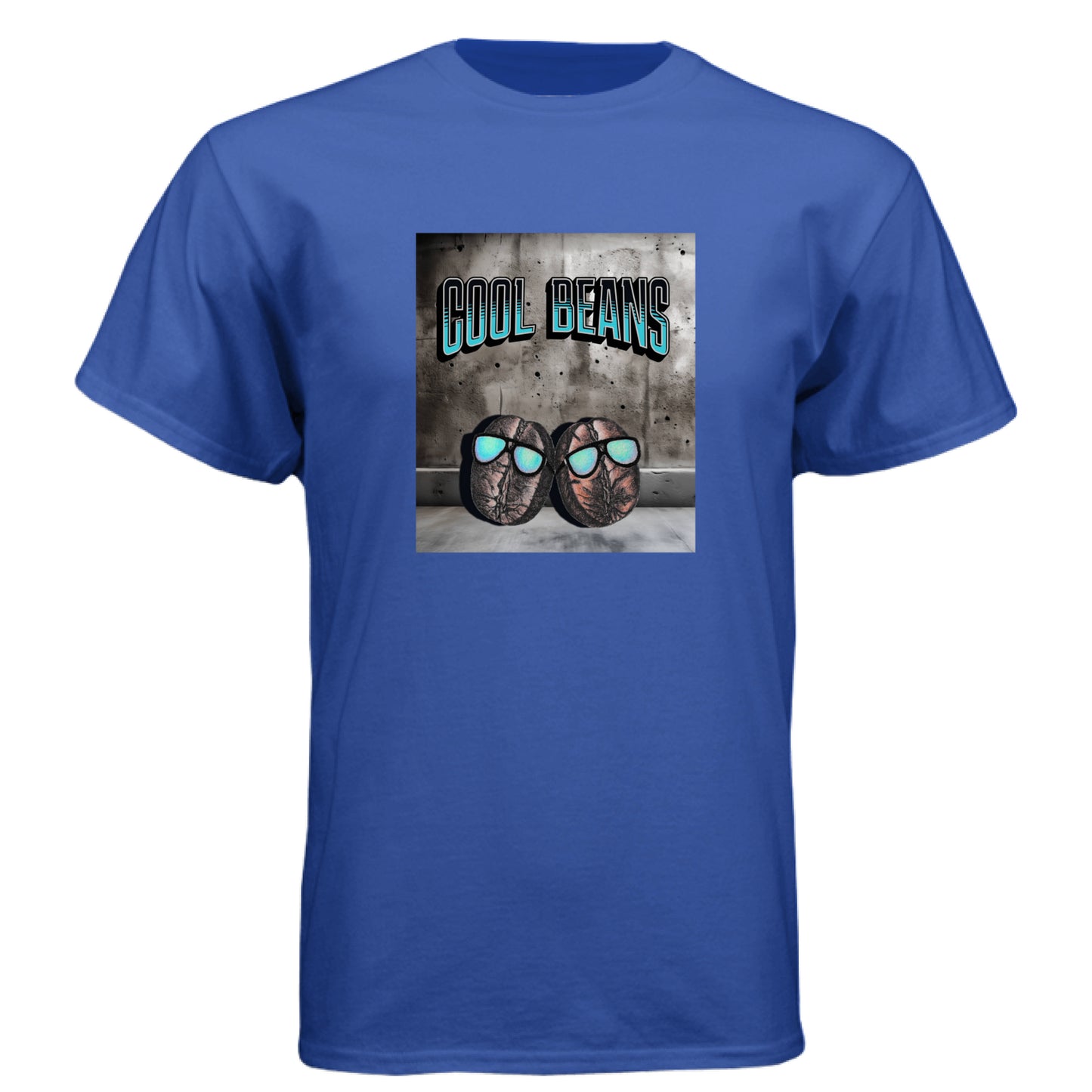 Royal - FRONT Cool Beans T-shirt