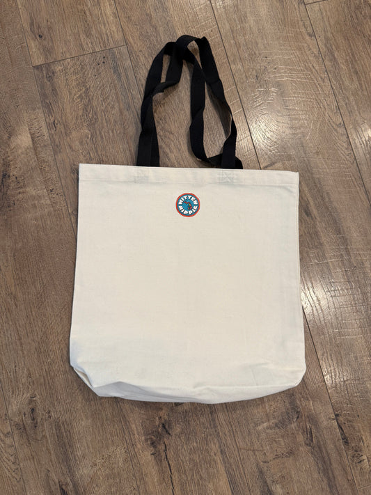 Be Kind Canvas Bag – Hand-Drawn Art, Eco-Friendly Tote | Mitten Hippie